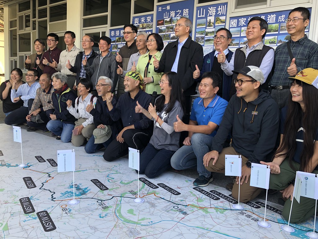 山海圳國家綠道結合公私協力、部會跨域等13個單位合作。攝影:廖靜蕙