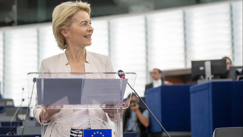 歐盟執委會主席馮德萊恩。照片來源: European Union 2019/EP(CC BY 4.0)