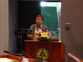 台灣大學森林系副教授邱祈榮。孫文臨攝