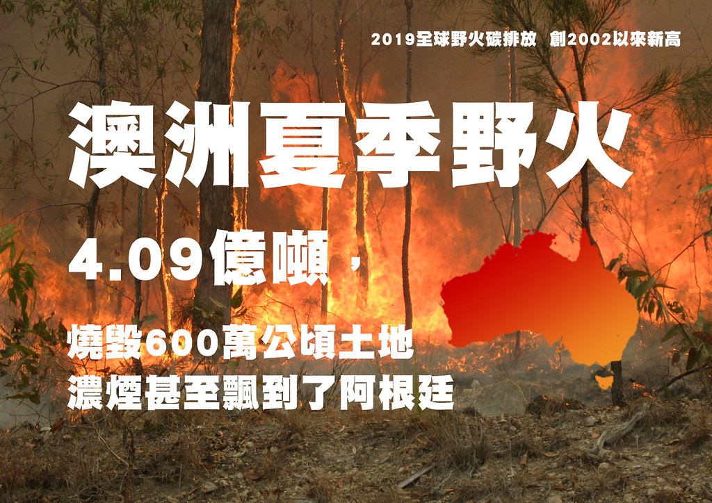 2019全球野火碳排放