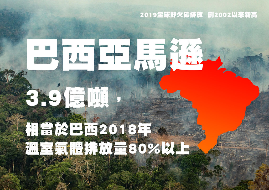 2019全球野火碳排放