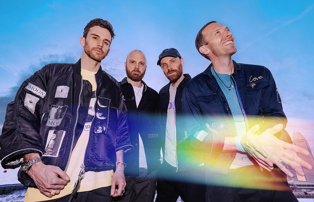 酷玩樂團（Coldplay）宣布10月將發行全球首張以環保黑膠唱片。照片來源：Anna Lee Webres／Warner Music Group