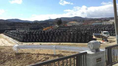  全國拒用福島除染土 日本首相官邸花壇帶頭使用