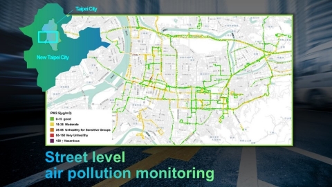  全新「城市街道空污地圖」 讓人看見從交通改善空污的可能性