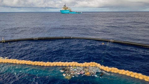 海洋吸塵器完成首次任務 下一步：為垃圾再製品建立透明「價值鏈」