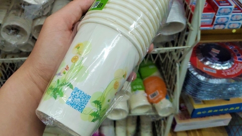 掃一下抓黑數 紙容器含塑膠淋膜 環署QR code標示助攻回收