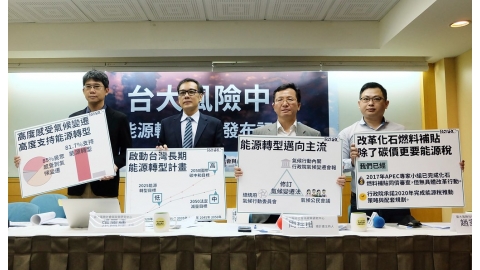 能源轉型民調：藍綠皆支持再生能源 民眾對工商團體的信任度最差