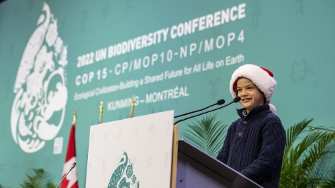 聯合國生物多樣性大會上遇見十歲油土伯：Robert Kim與他的《孩童氣候挑戰》頻道