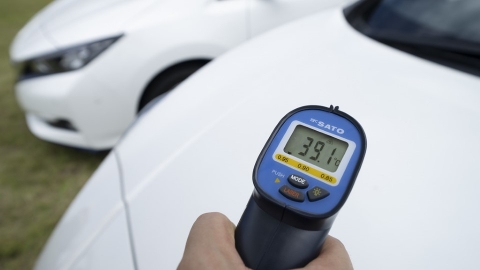  車子也要涼感！ Nissan開發車用冷漆實測可降溫12°C