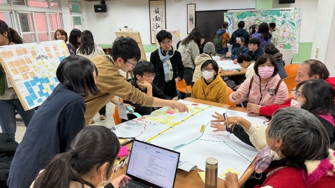 文山社大辦淨零工作坊 12歲～60多歲居民共商在地氣候解方