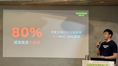 綠色和平揭國內20大排碳戶減碳成績 台灣美光全數不及格