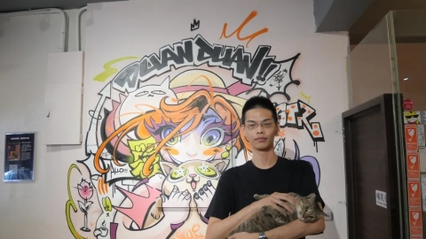 短短咖啡廳，浪貓、愛滋貓的自在小窩